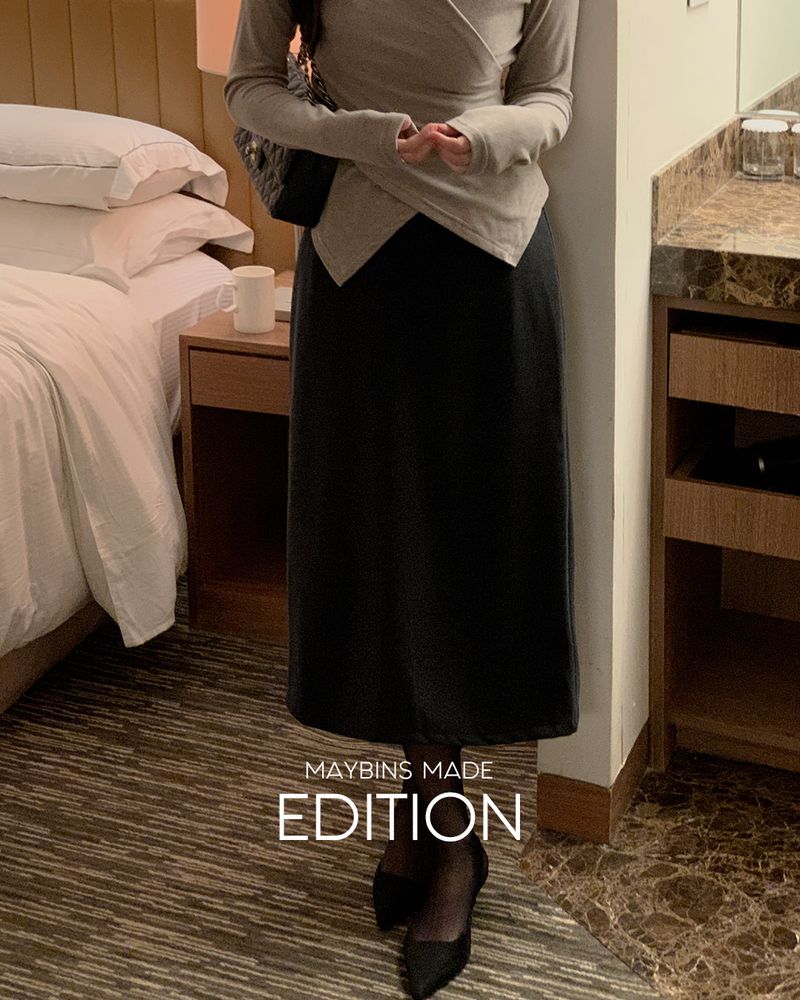 MAYBINS(メイビンス)の「Checky long skirt(Skirts)」