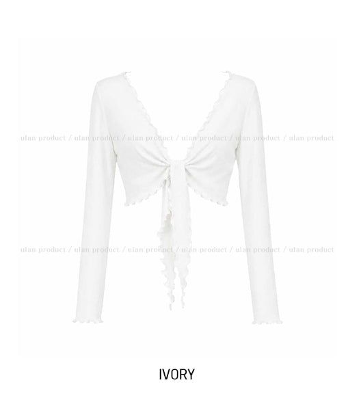 Needs Tie Bolero Cardigan