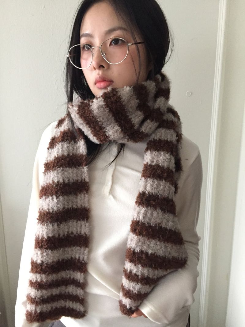 Popsicle Stripe Muffler (2color)