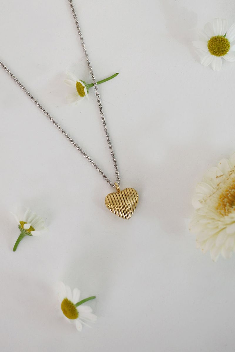 heart shell silver925 necklace GD