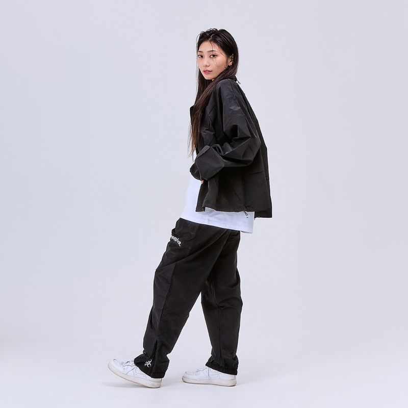 Ripstop Track Jacket Black