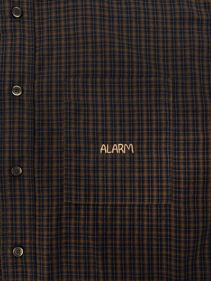 Alarm Glen Check Shirts - Brown