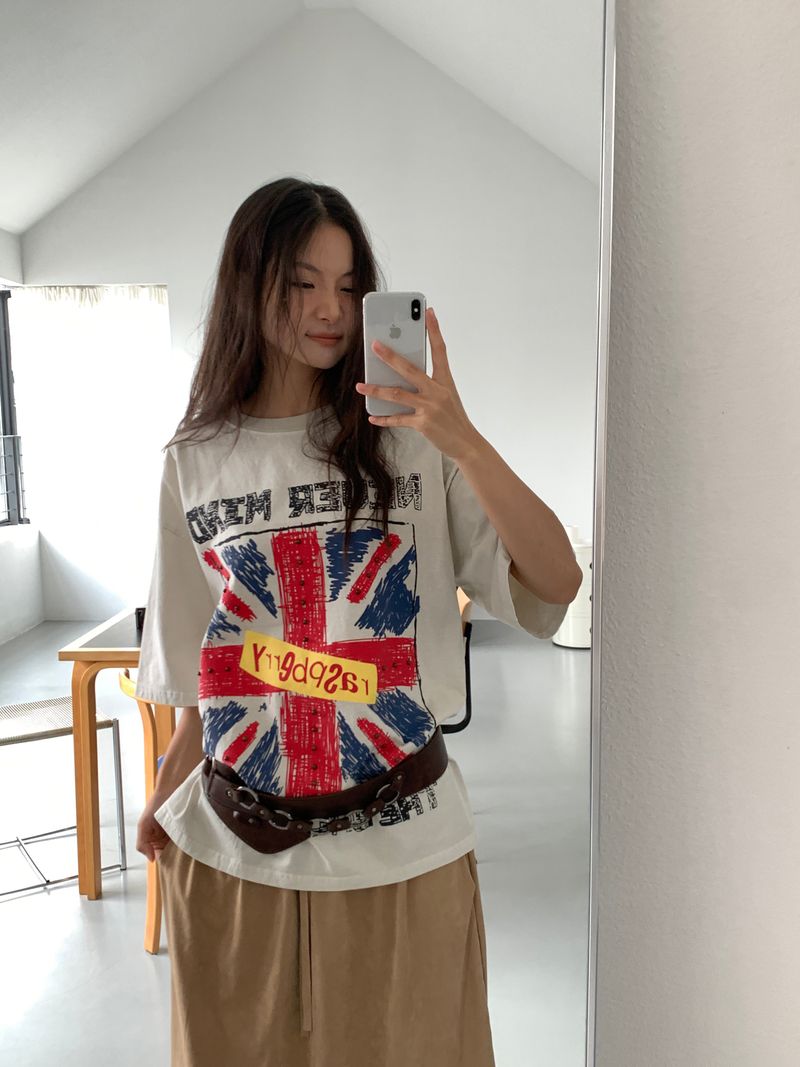 PIGMENT STUD TEE (3C)