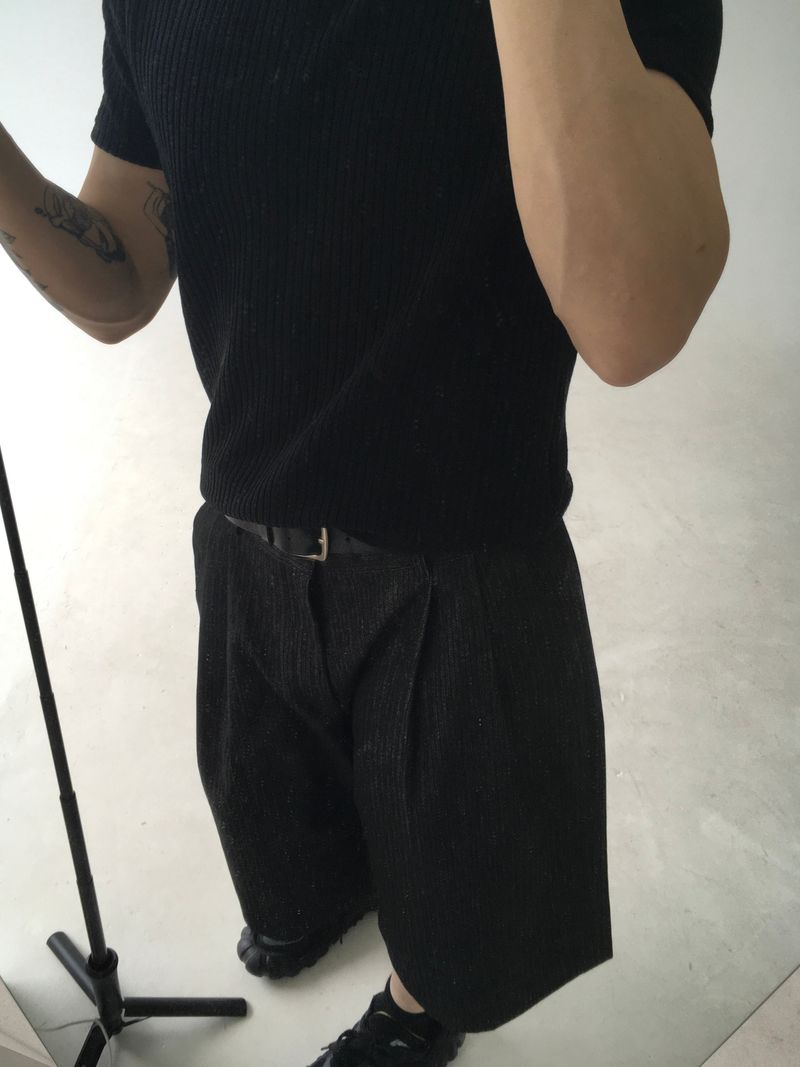 crop ned short sleeve(3colors)