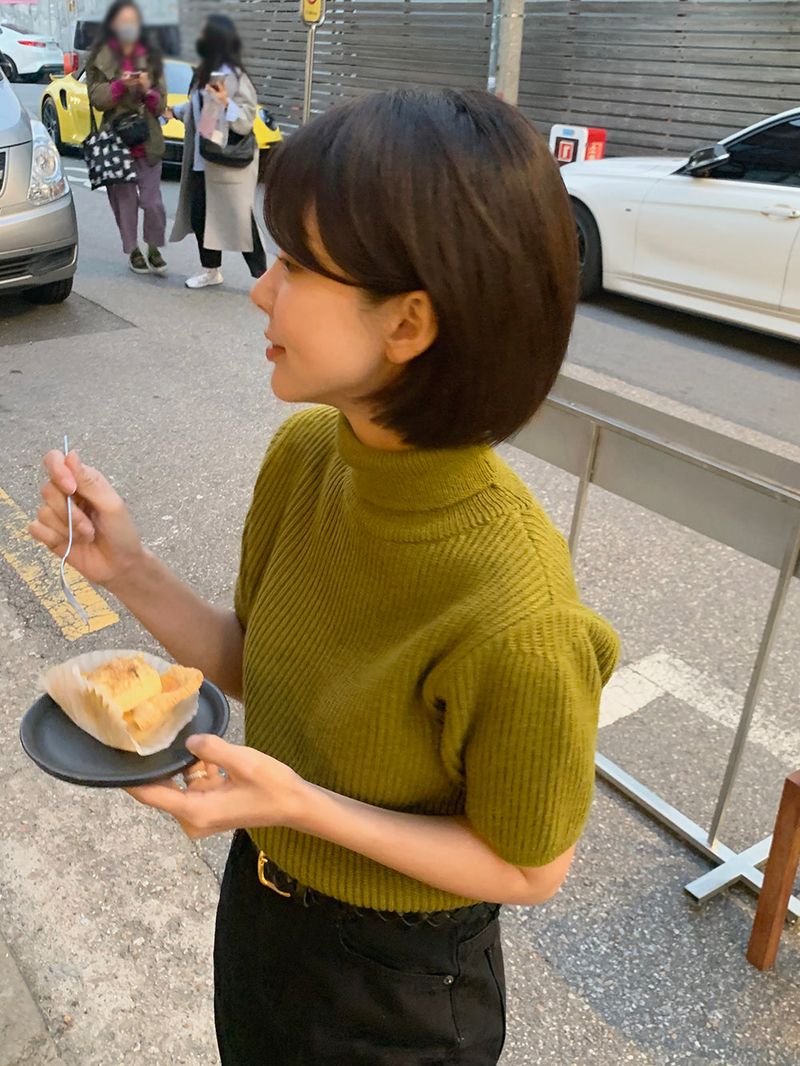 [YELLOMOI] Laurent half polar - knit