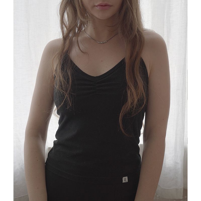 BALLERINA SLEEVELSS-BLACK