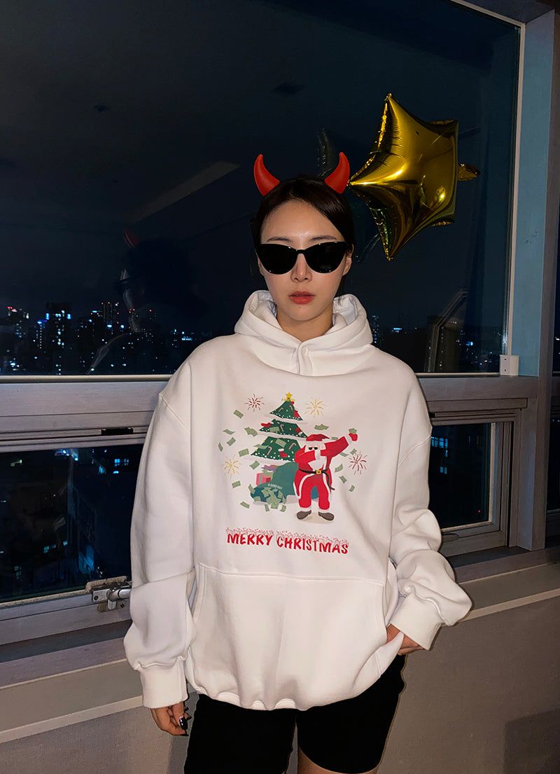 X-MAS EDITION HOODIE (WHITE)