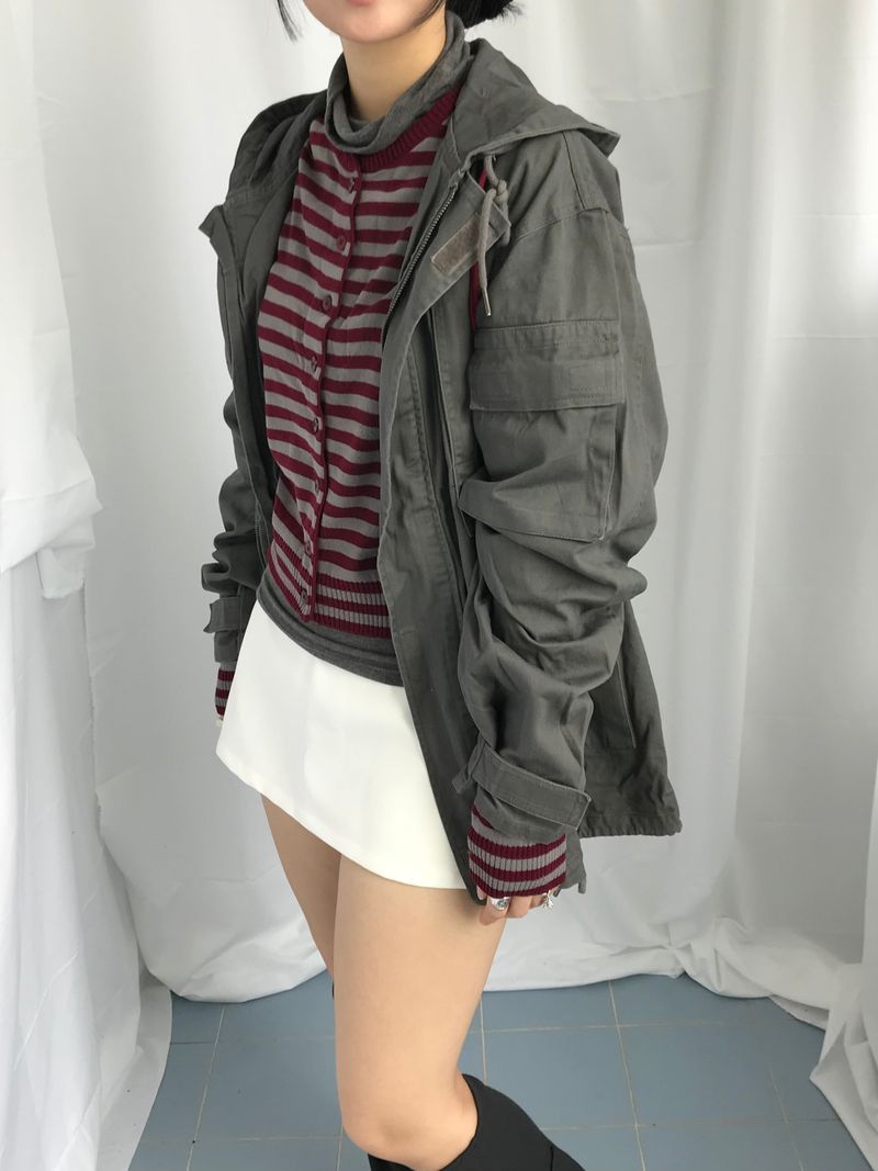 Cozy Striped Cardigan