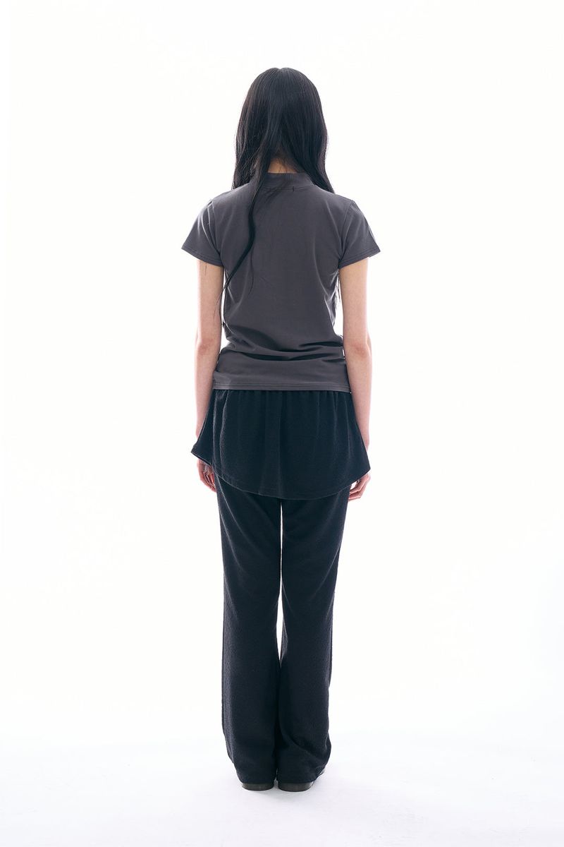 Caligo layered skirt pants