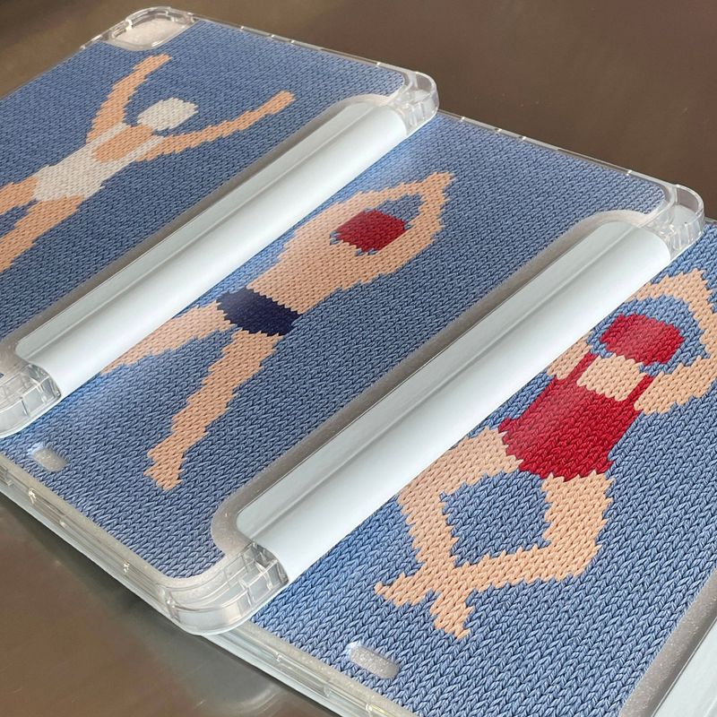 SWIMMER iPAD HARD JELL CASE_MAN