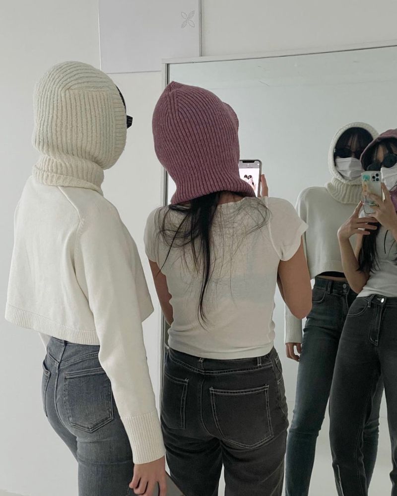 Knit balaclava