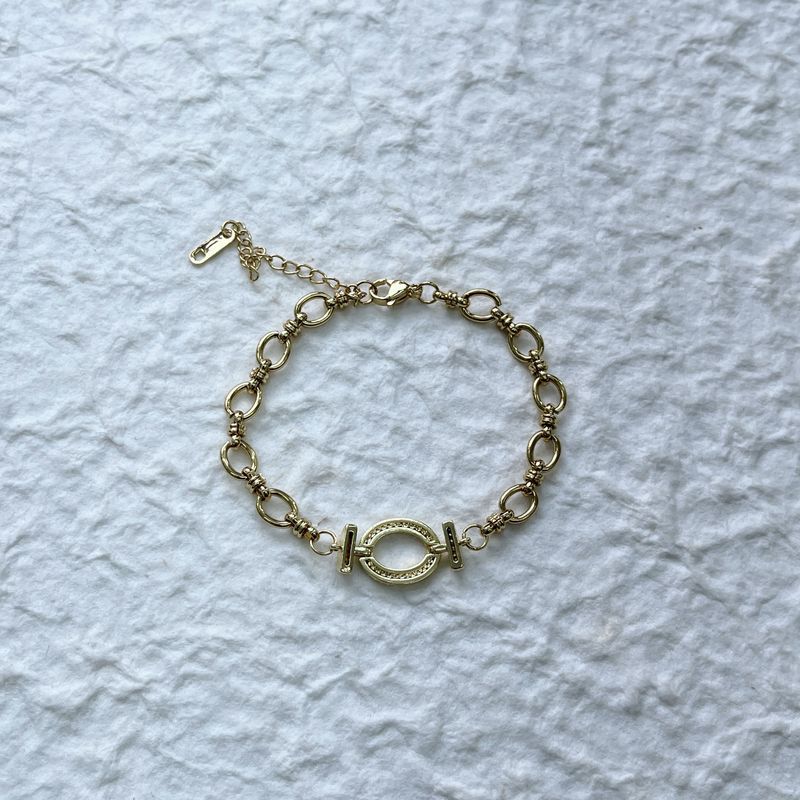 Vintage Ring Link Bracelet