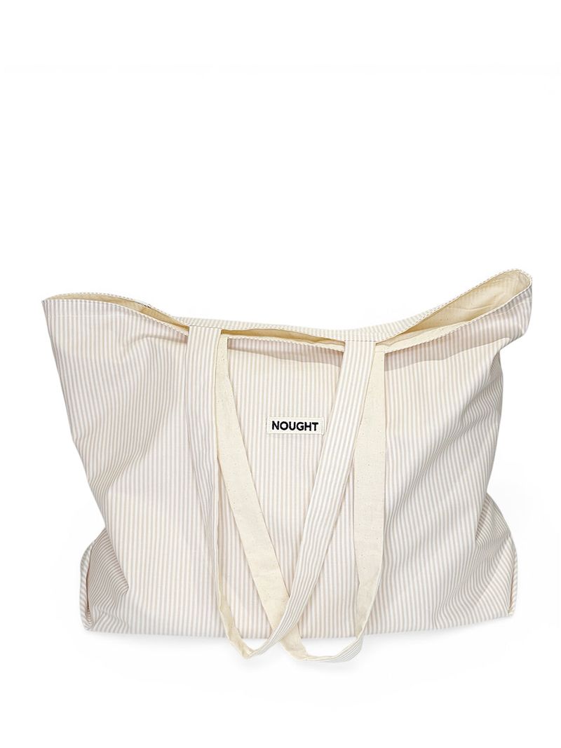 nought(ノウト)の「Emb Logo Cotton Day Bag / ST Beige(Bags)」