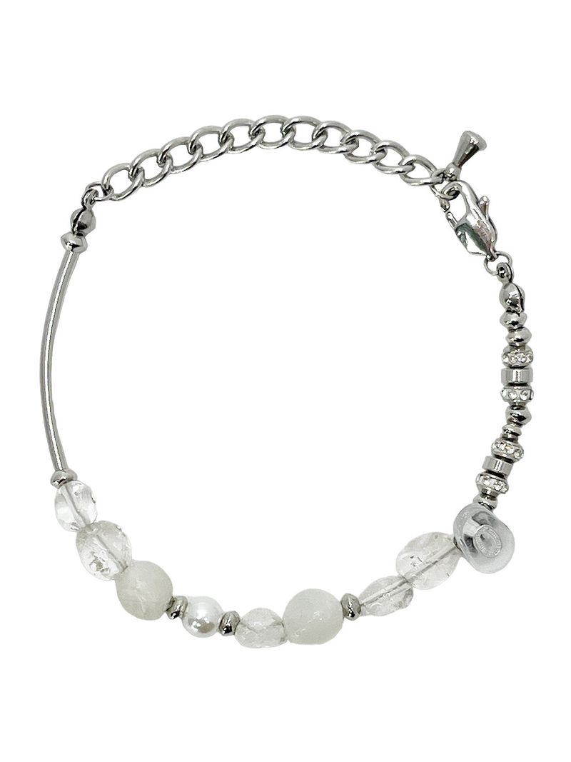Axi studio（アクシスタジオ）の「Crystal gemstone bead bracelet（Accessories）」