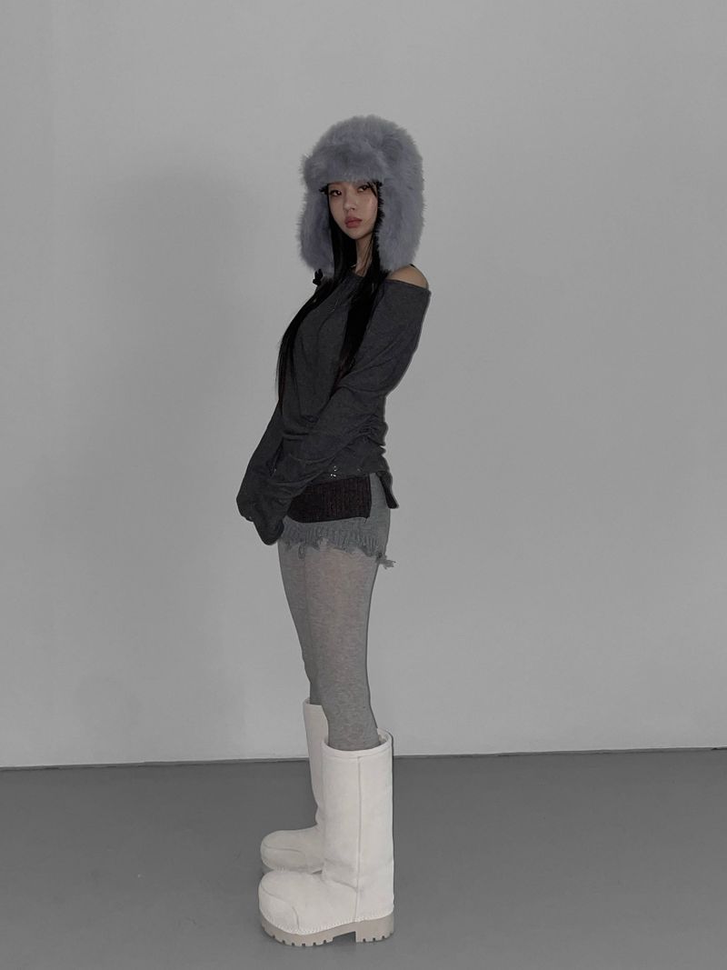 snow winter suede boots(3 color) 
