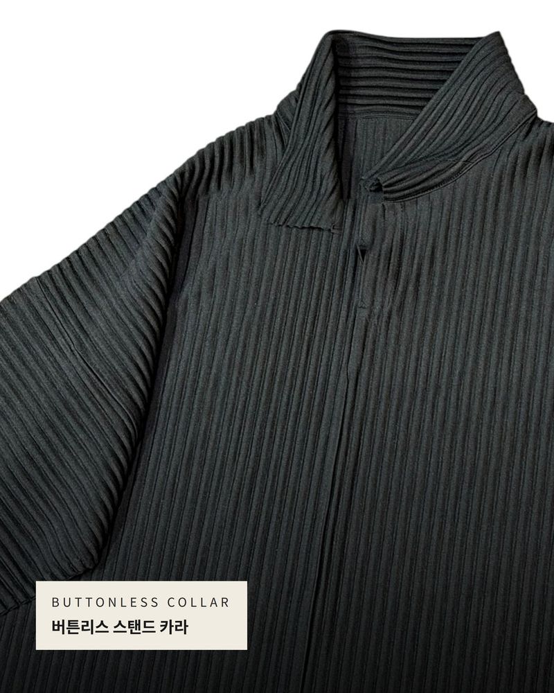 [ VIR Style Original ] INKKI Buttonless Pleated Wide Half Pants 