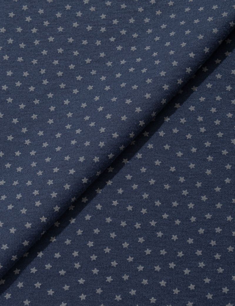 STAR CONTRAST SLEEVELESS(NAVY)