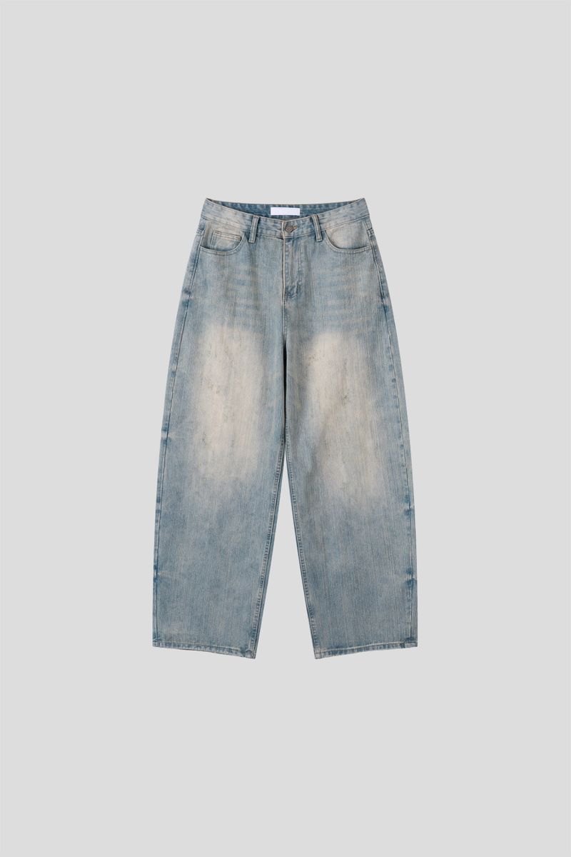 Step tin yellow denim