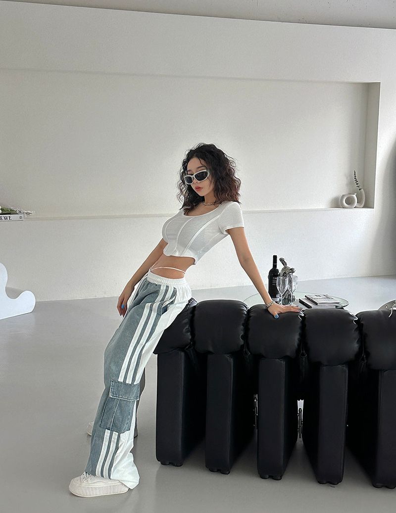Denim Half Unissex Pants