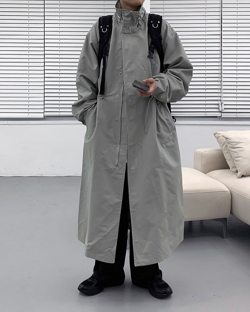 COZINESS（コジネス）の「SK High-Neck Collar Coat (3 colors)（Jackets/Outerwear）」