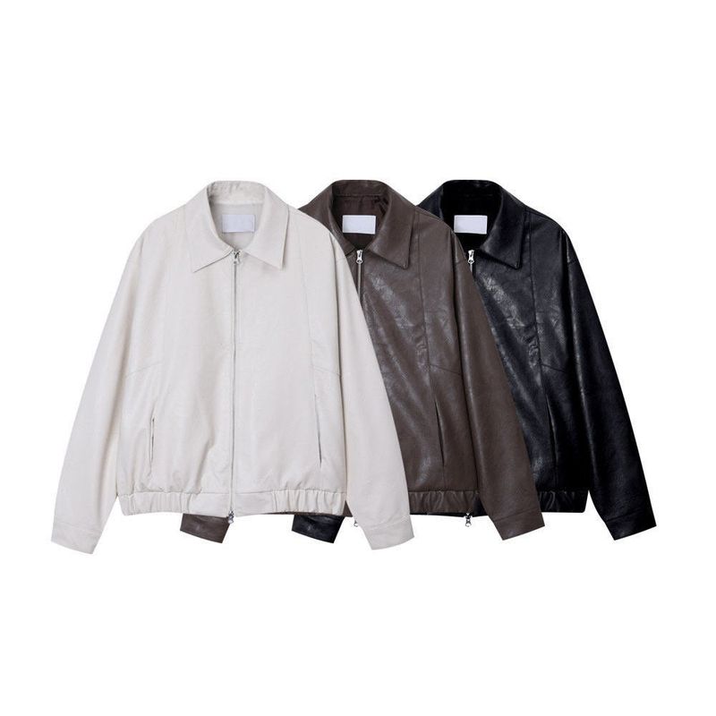 LMN Two-Way Vegan Leather Jacket (3 colors)