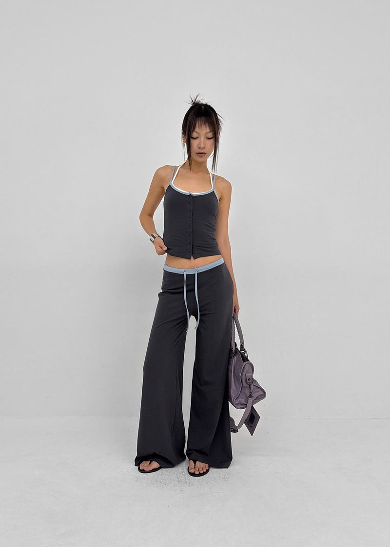 BLACKUP（ブラックアップ）の「[MADE] Cloven Contrast Wide Pants (Set Available)（Pants）」