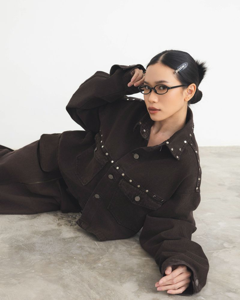 catha（カタ）の「Oversized Rivet Denim Jacket（Jackets/Outerwear）」