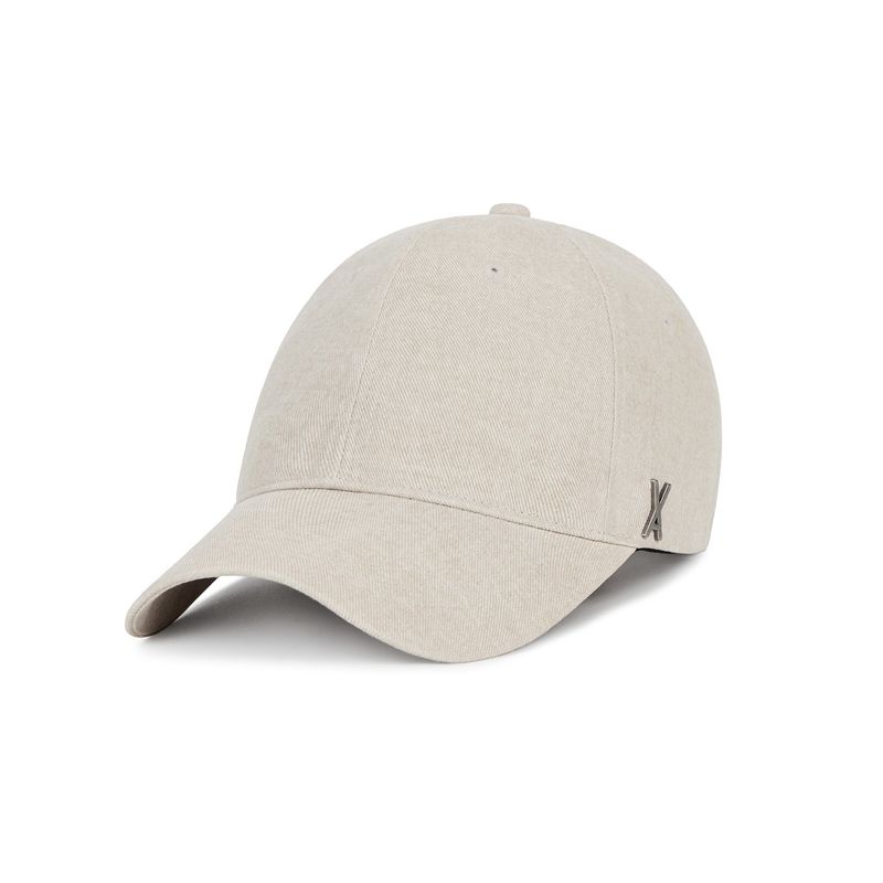 VA Stud Pigment Ball Cap / Beige