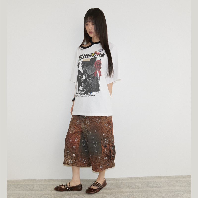  CHOKER ROCK T-SHIRT WHT