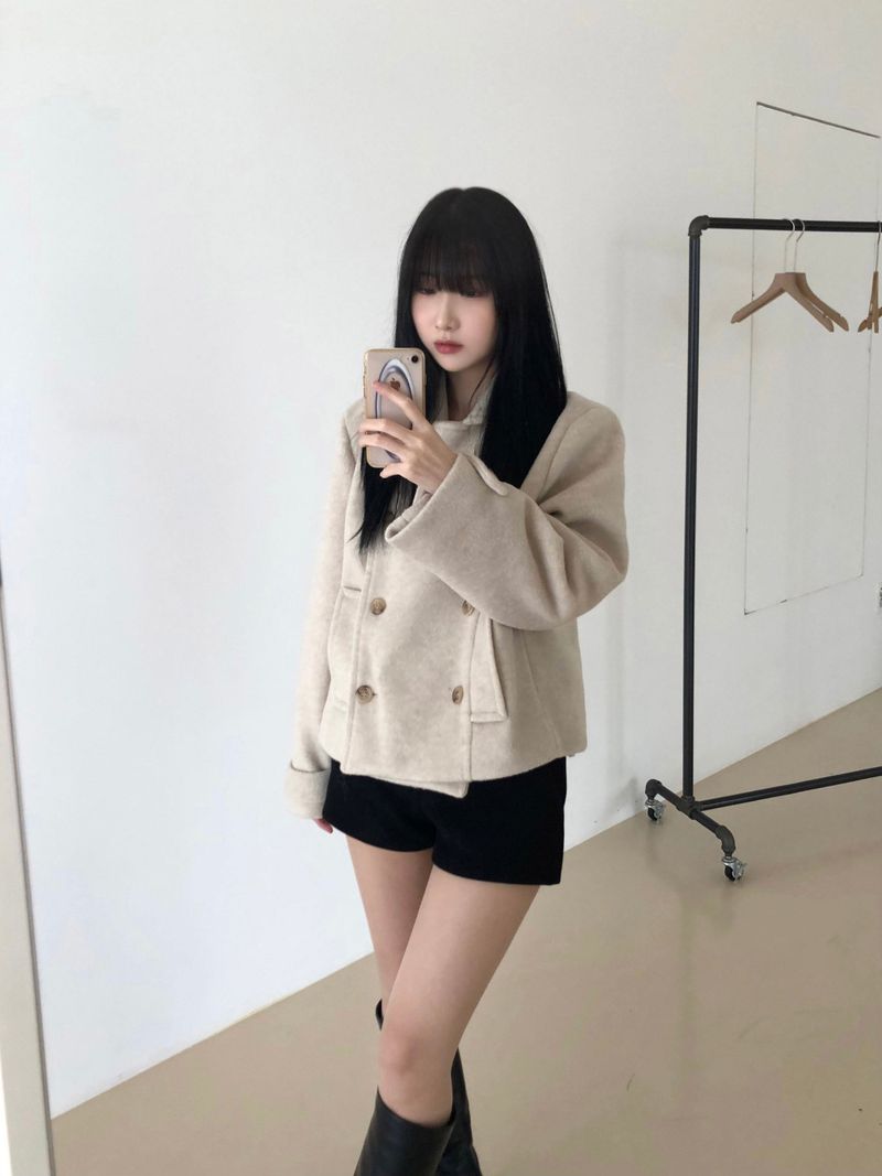 Sand short coat (3 color)