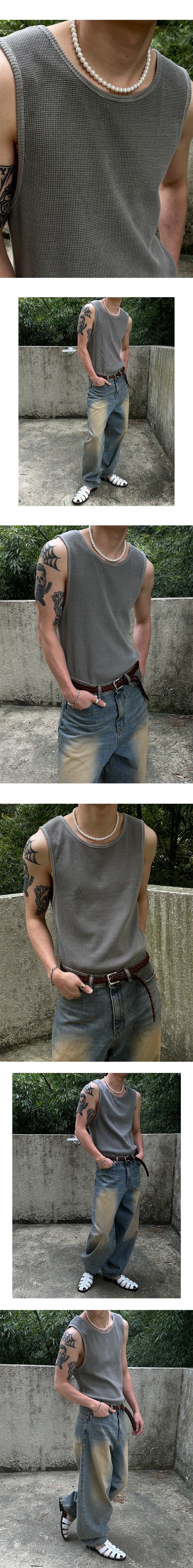 [Unisex] Pearl ball necklace