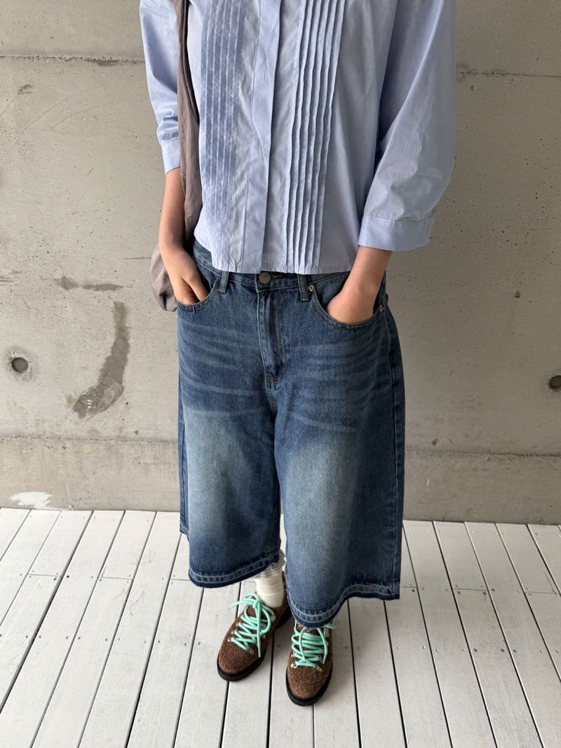 cuma bermuda denim pants