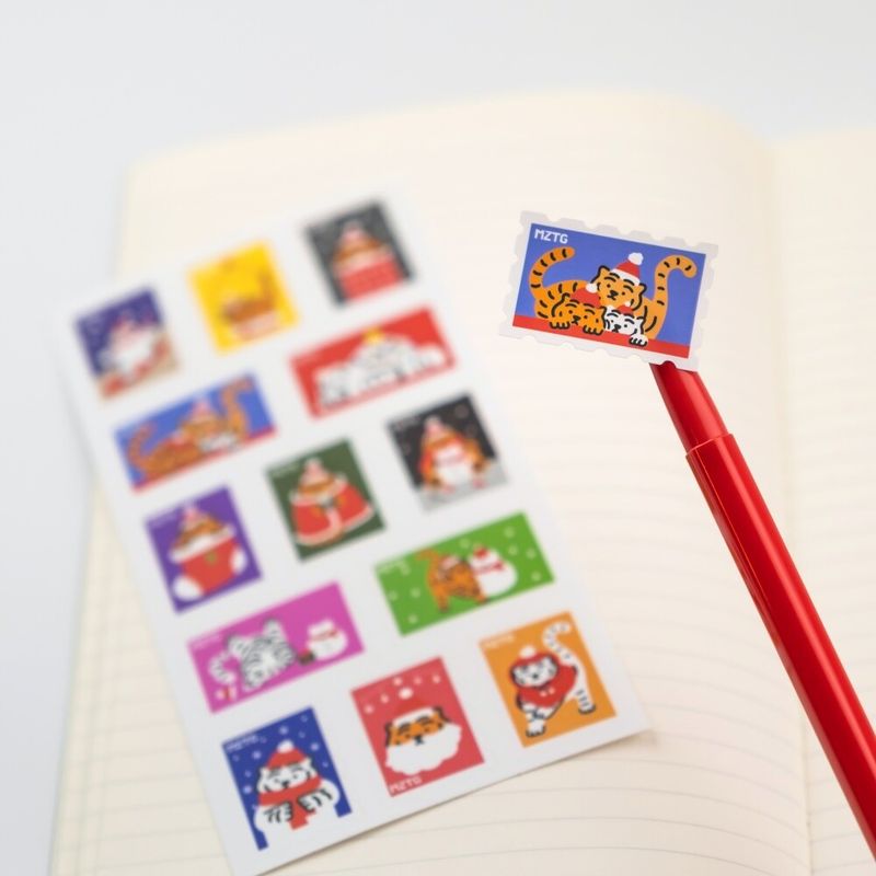 WINTER COLLECTION STAMP STICKERS