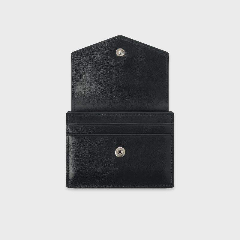 Sunlit Zipper Card Case (Black)