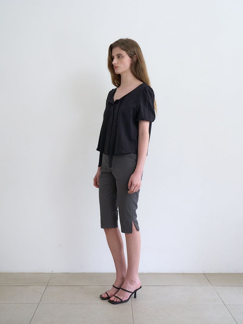Gabrielle capri pants (Charcoal)
