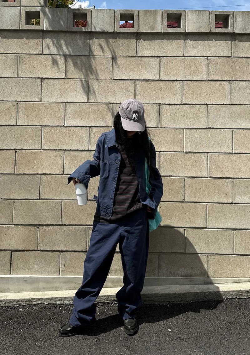 cachion washing work jacket