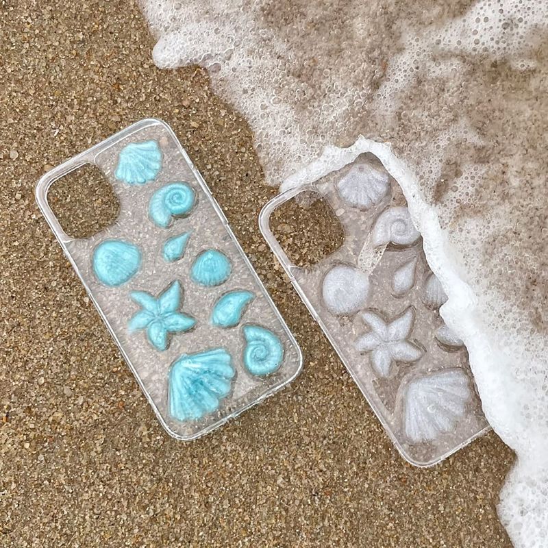 [MADE] Shellfish Resin Case (white)
