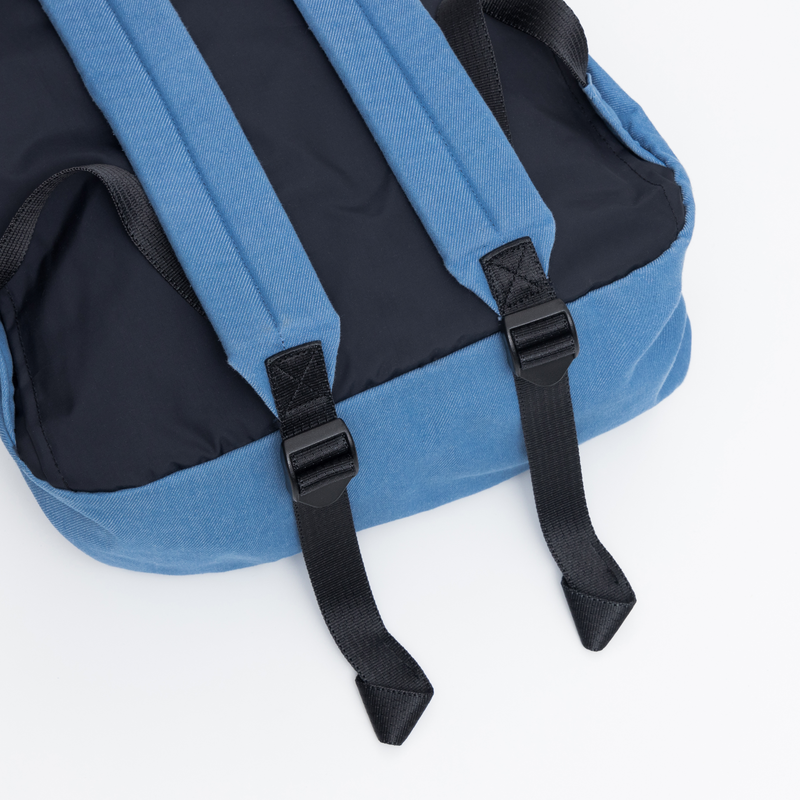 Knotted Backpack (Denim-Sky Blue)