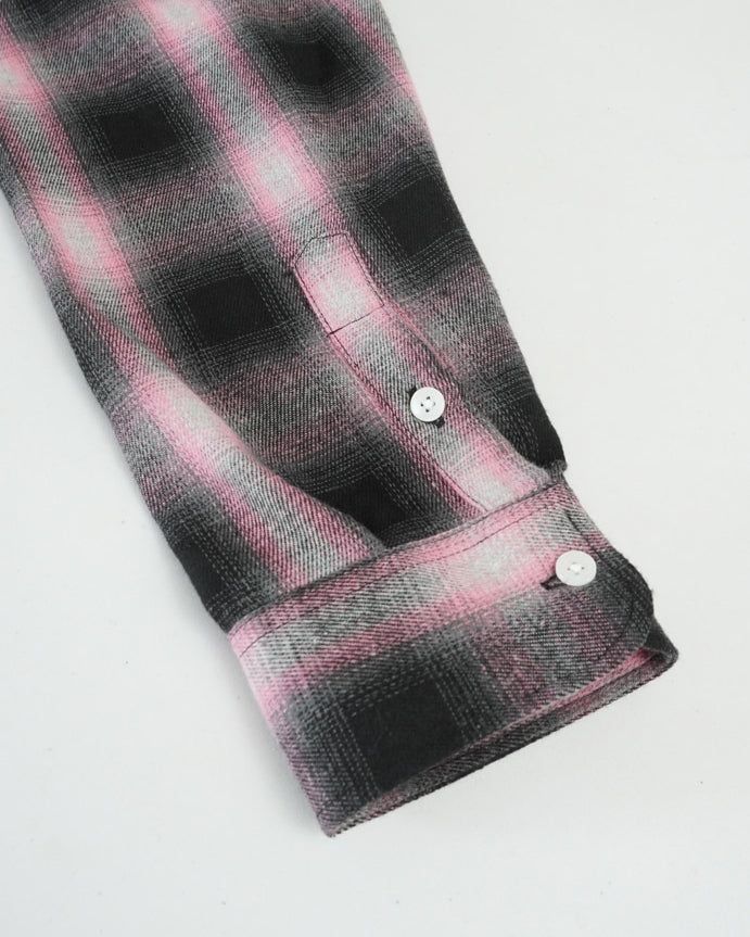 Spray check shirt