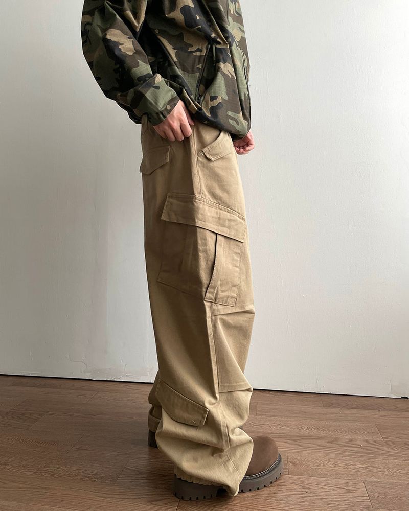 Alpha Cargo Cotton Pants
