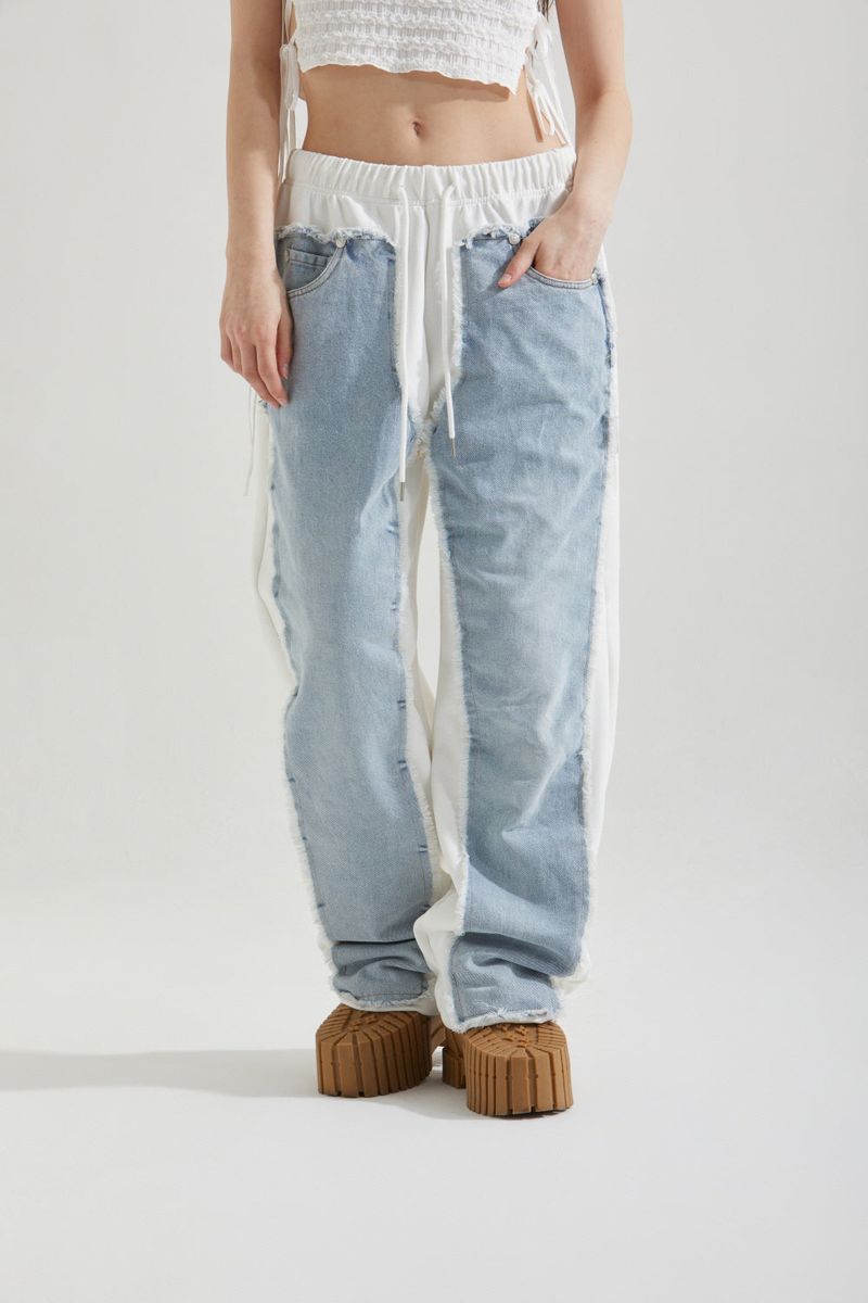PATCH DENIM -WHITE