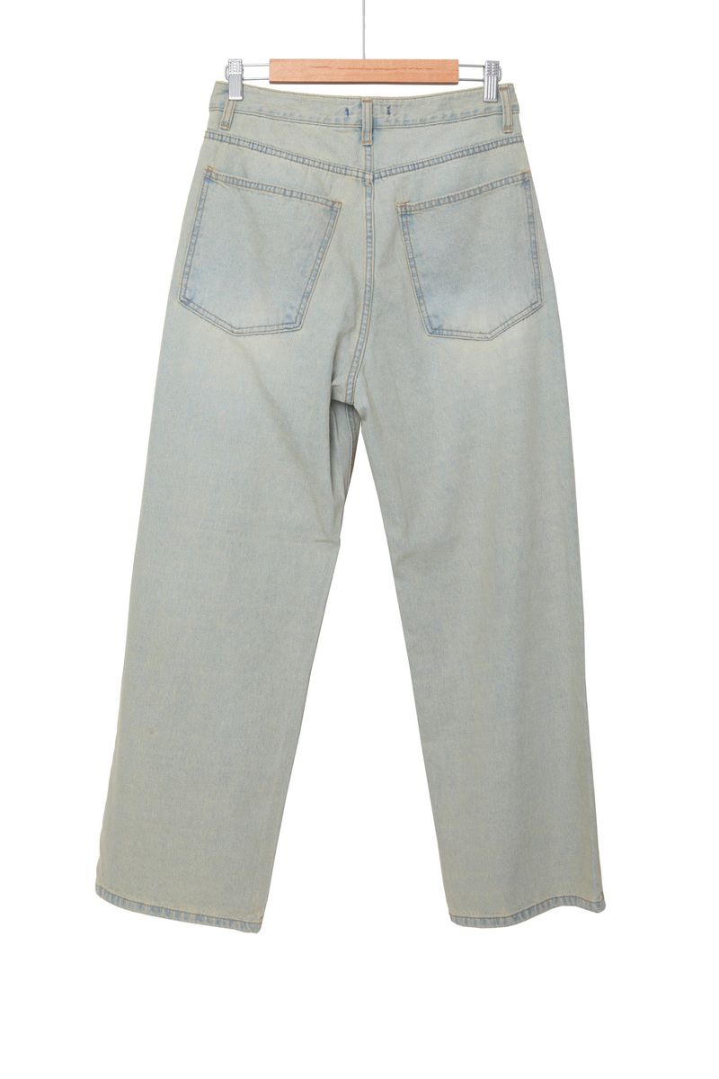 keyring wide denim pants