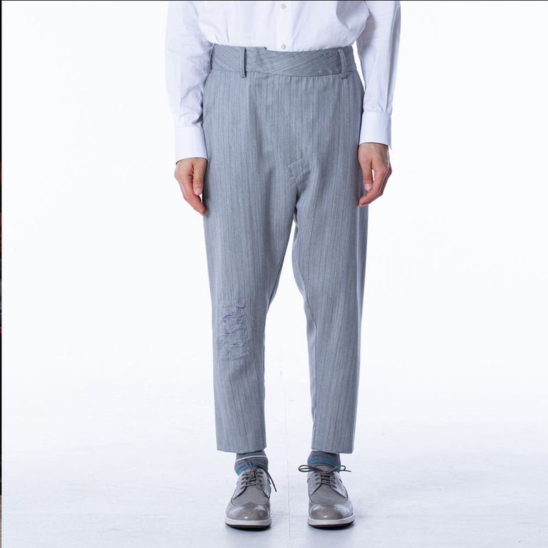 Suffering-Character purple Trousers