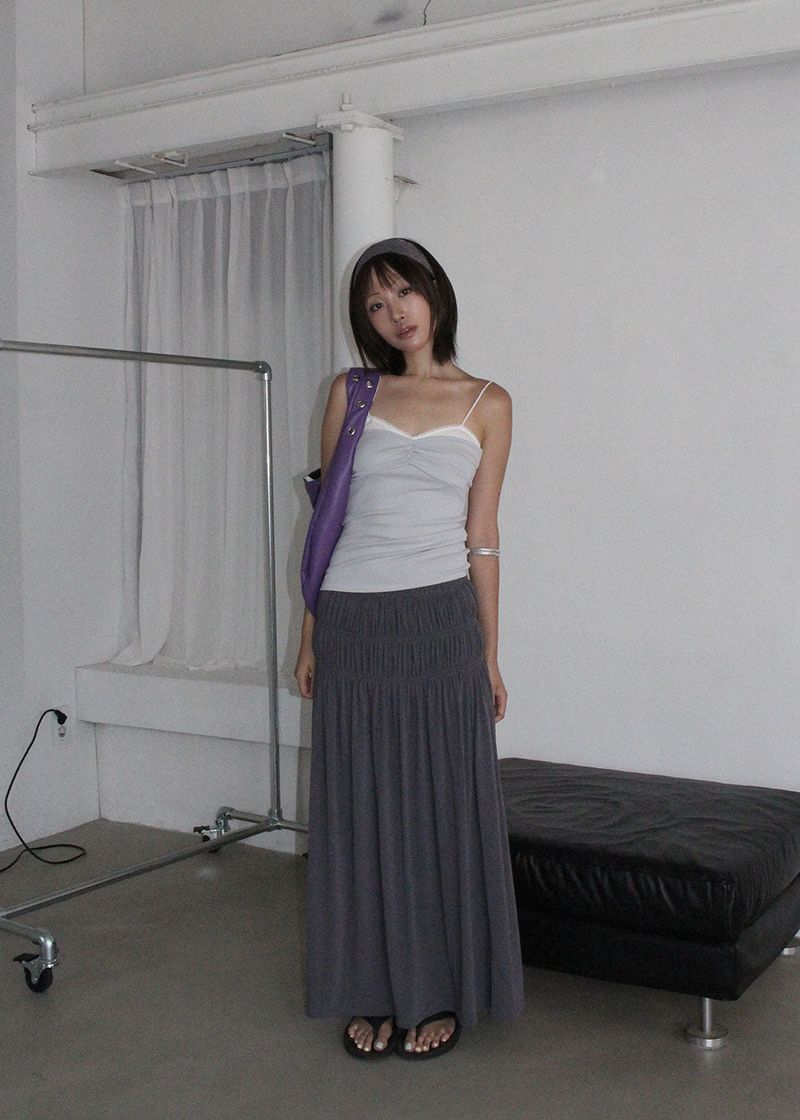 DOUBLE LAYER SLEEVELESS TOP