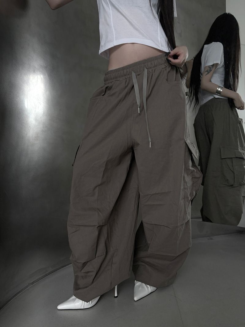 balloon big cargo pants (2color)