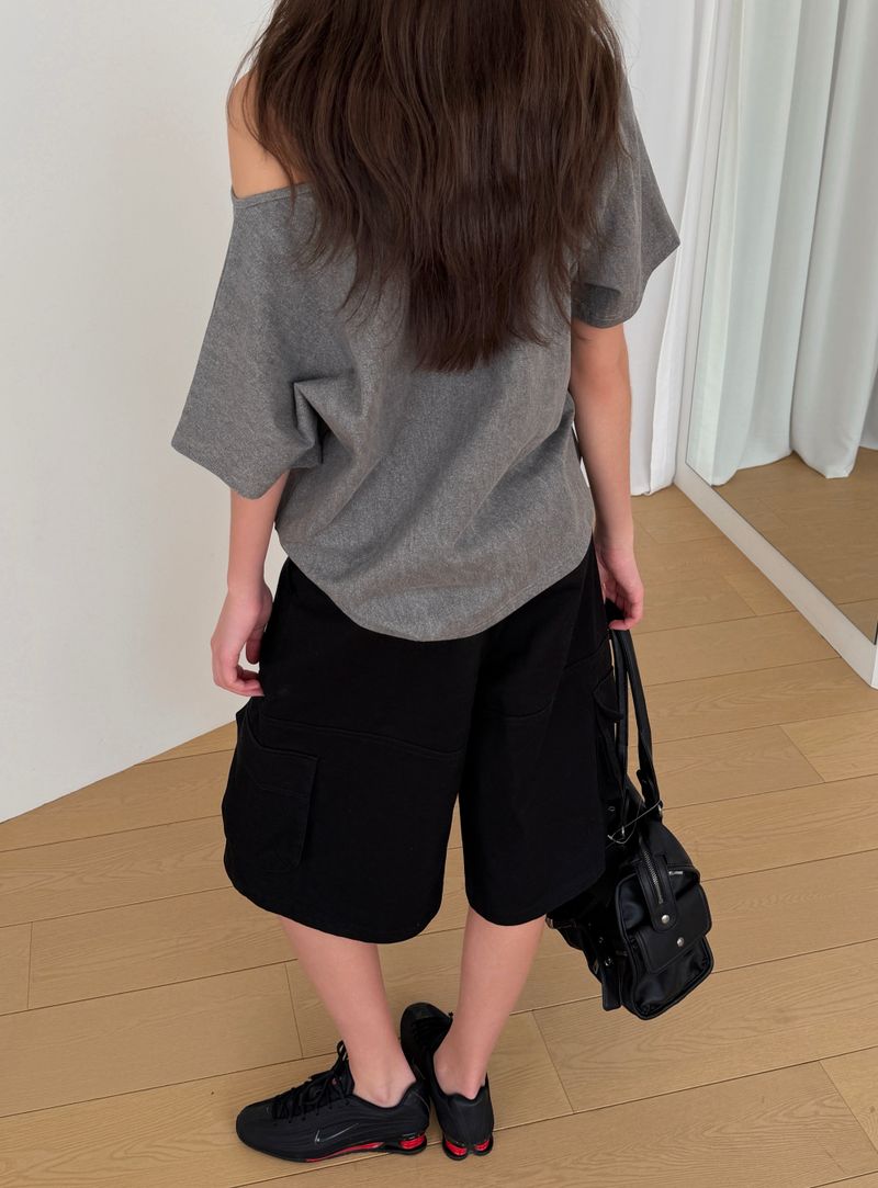[ORIGINAL] Ground Cargo Bermuda Cotton Pants