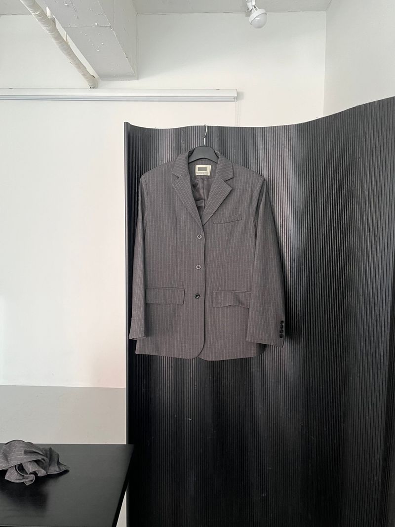 Vine Stripe Jacket Set (one color)