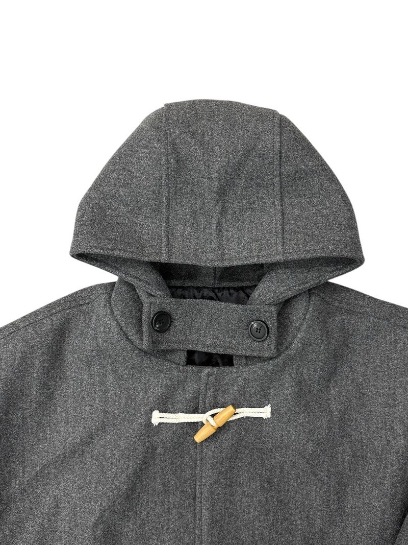 Wool Hooded Duffle Coat (3 Colors)