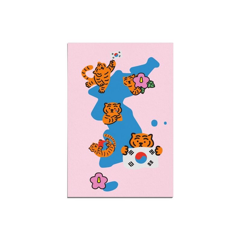 MUZIKTIGER（ムジークタイガー）の「コリアタイガーポストカード（スマホグッズ/小物）」