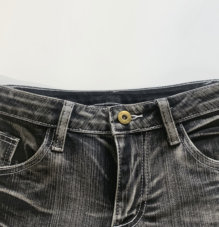 Marilyn y2k dark blue denim shorts